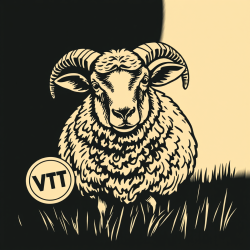 The Bold, Graphic Line Art of a Sheep