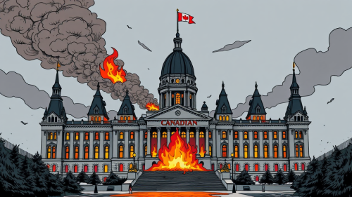 The Canadian Constitution Burns on Ottawa's Parliament Hill