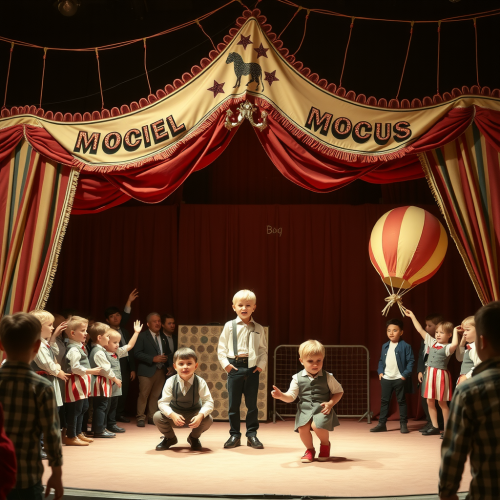 The Circus of Oversized 4-year-old Boys