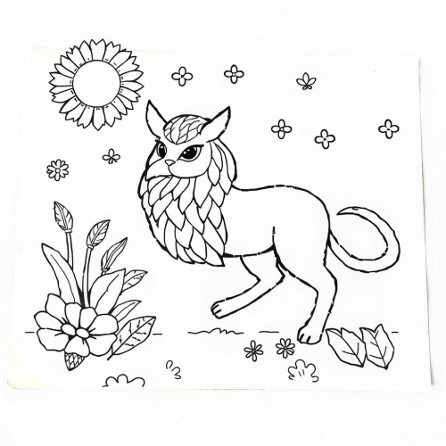 The Coloring Sheet Display