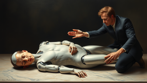 The Creation of Android Adam by Elon Musk The Creation of Android Adam by Elon Musk