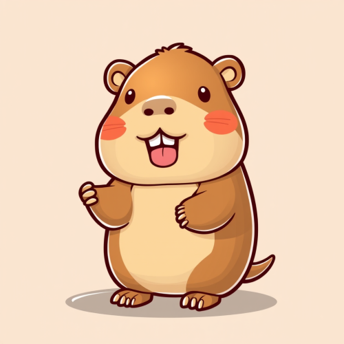 The Cute Capybara Mascot of Kids Soap Company