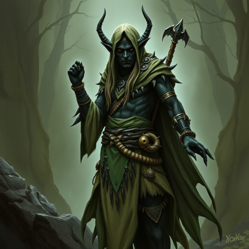 The Dark Elf Druid of the 13th Age