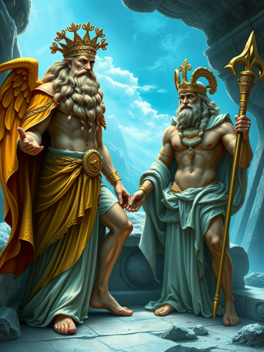 The Detailed Wallpapers of Individual Greek Gods