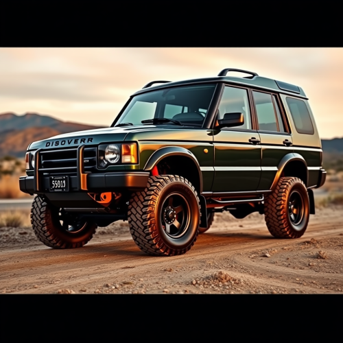 The Diamond-Coated 2004 Land Rover Off-Road Adventure The Diamond-Coated 2004 Land Rover Off-Road Adventure