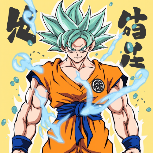 The Dragon Ball Z Goku Character