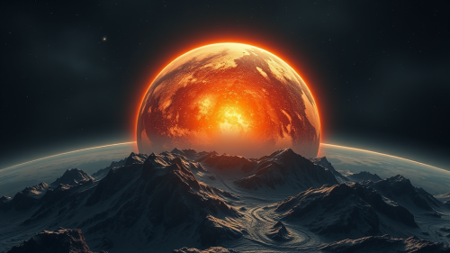 The Earth Completes a Lengthy Dark Cycle