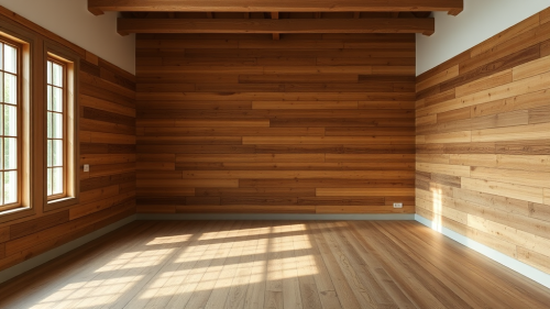 The Empty History Studio with Moody Lighting