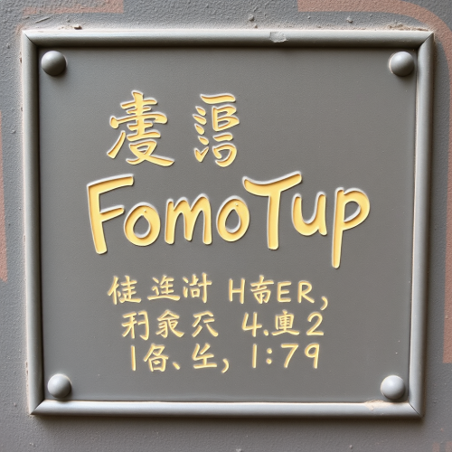 The FomoYup Inscription Displayed