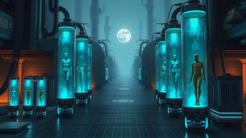 The Foreboding Futuristic Deserted Laboratory