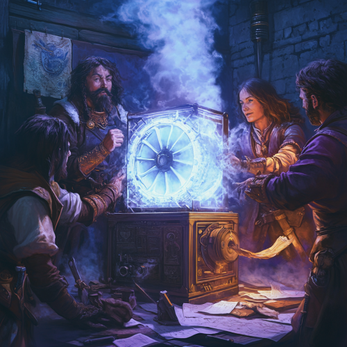 The Four Adventurers Discover the First Air Conditioner