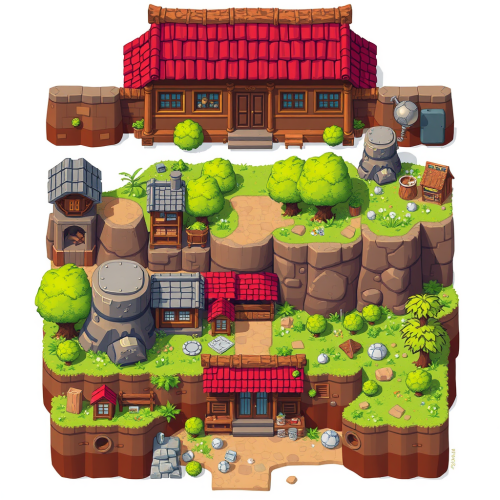 The Ghibli-Styled RPG Maker Game Assets