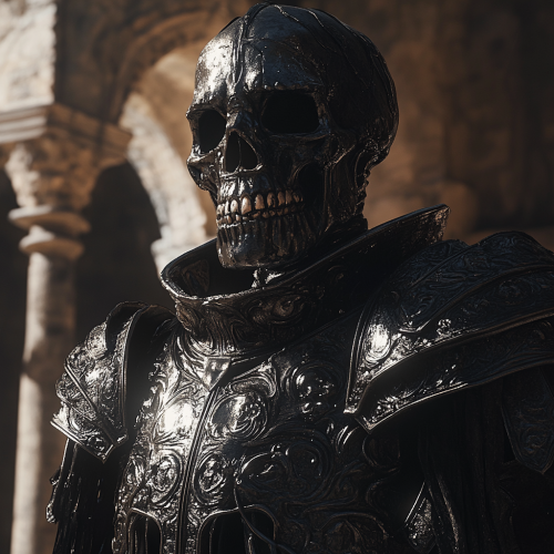 The Giant Undead Knight Machine Menaces Travelers