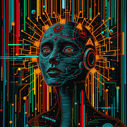 The Glamour of Illuminated Manuscript's AI Glitches