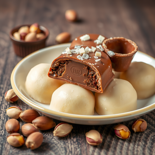 The High-Resolution Image of Iranian Sohan Sweets