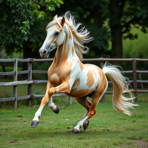 The Horse Performing a Dance