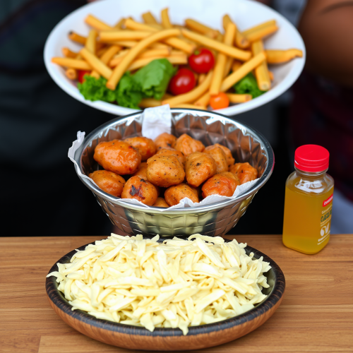 The Illustration of Various Foods