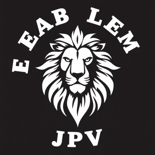 The JPV Lion Emblem Logo The JPV Lion Emblem Logo