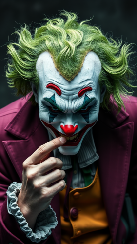 The Joker and It the Clown Artwork