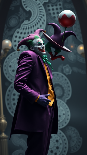 The Joker and It the Clown Together