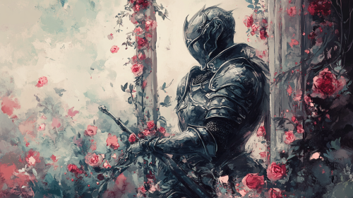 The Knight Guarding the Ancient Gate