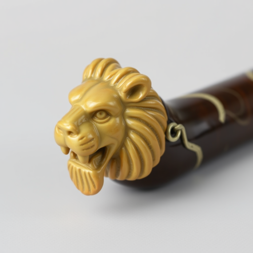 The Lion Head on a Pipe Compound