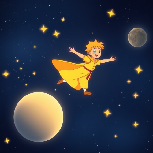 The Little Prince's Magical Space Adventure
