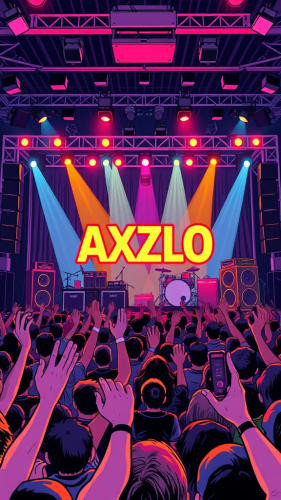 The Lively AXZLO Concert Stage Waiting for Performance