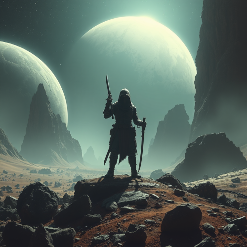 The Lone Warrior on a Distant Planet