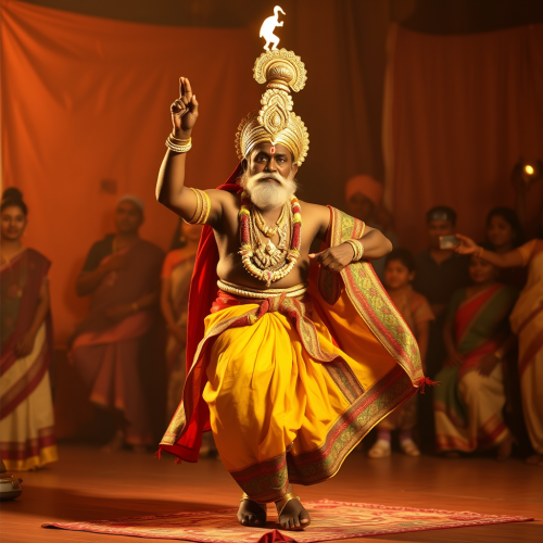 The Lord Kaliamma Performing a Dance