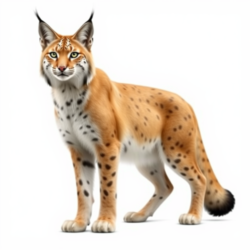 The Lynx Person Stands Tall and Proud.