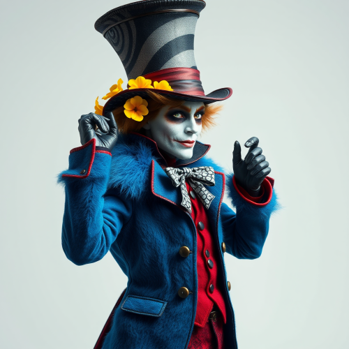 The Mad Hatter in Steam Punk Attire