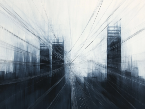 The Massive Transformer Radiating Energy in City