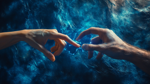 The Meeting of Human and AI Hands