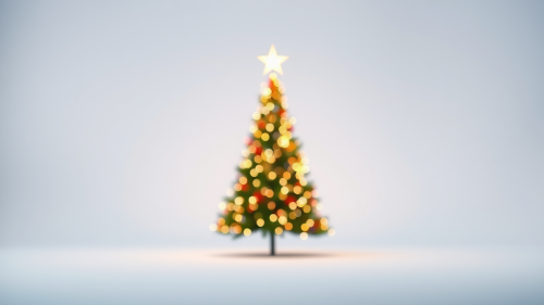 The Minimalist Abstract Christmas Tree