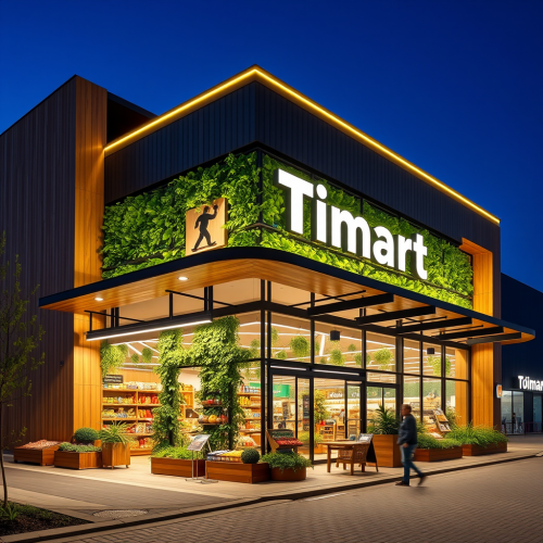 The Modern, Eco-Friendly Renovation of Toimart Supermarket The Modern, Eco-Friendly Renovation of Toimart Supermarket