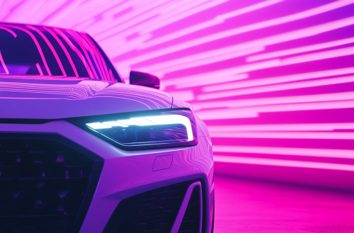 The Modern 2020 Audi A1 in Cinematic Setting