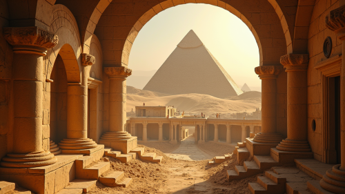 The Multidimensional City under the Pyramids