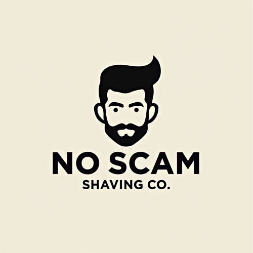 The No Scam Shaving Co. Bold Logo