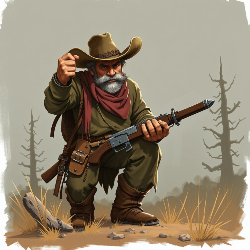 The Orc Dressed as a Cowboy