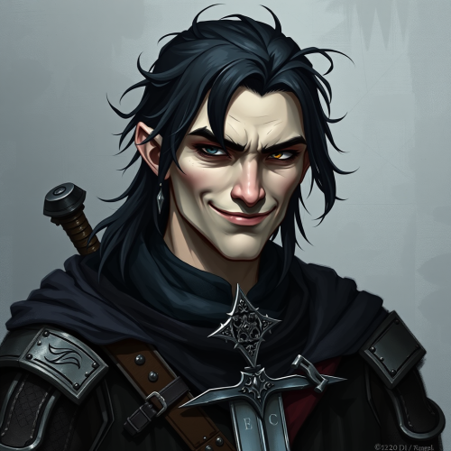 The Proud Medieval Count with a Sarcastic Grin