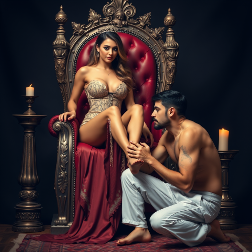 The Queen's Footman at Service