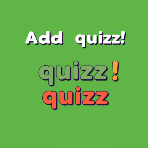 The Quiz Addition The Quiz Addition