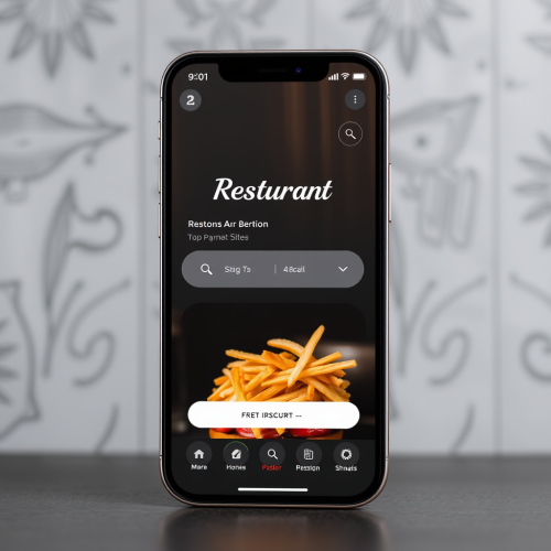 The Restaurant App Product Display