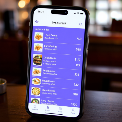 The Restaurant App Product List Display The Restaurant App Product List Display