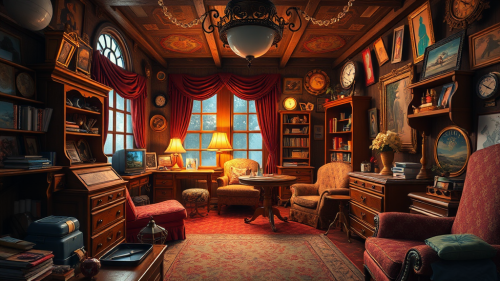 The Room Filled with Hidden Disney Objects