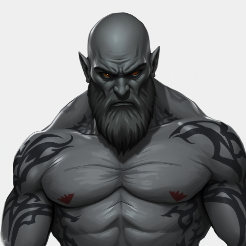 The Sad, Bald Barbarian of Dungeons and Dragons