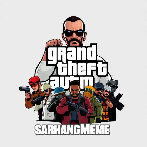 The SarhangMeme Game Characters Telegram Logo