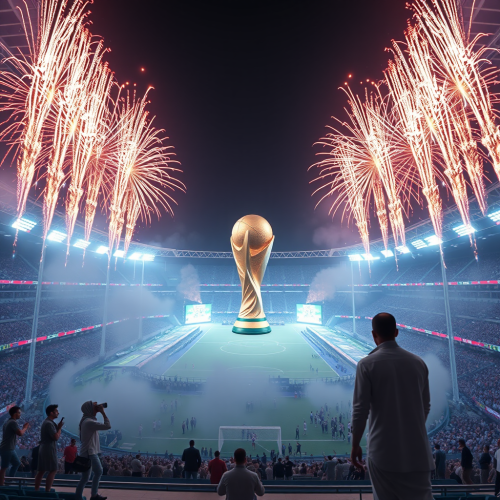 The Saudi World Cup 2034 Opening Fireworks Show