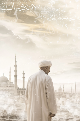 The Serene Imam on a Bright Plain